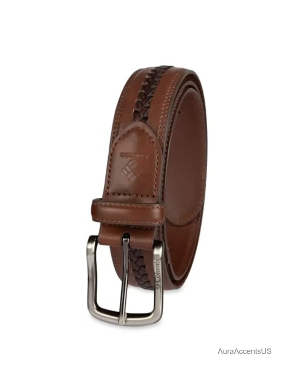 Men's Casual Top Lace Braid Belt 1.4
